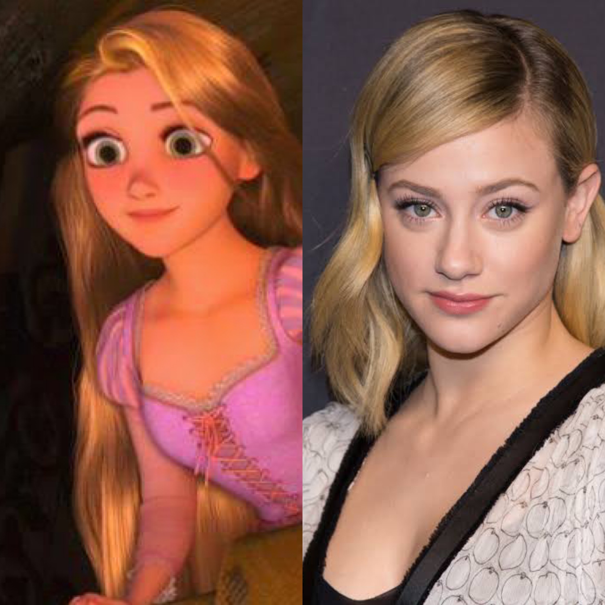 Lili Reinhart As Rapunzel In Tangled Live Action