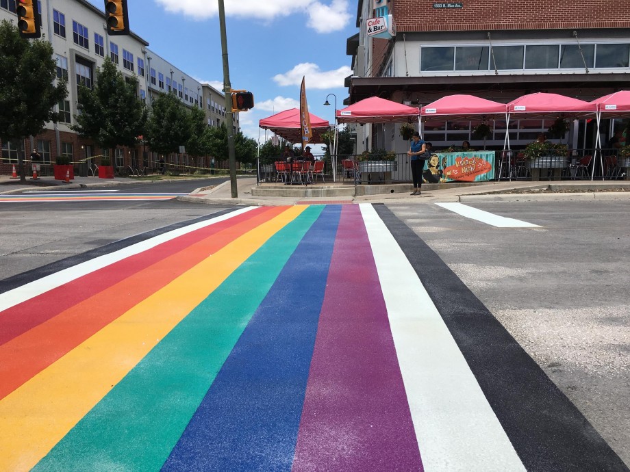 Rainbow-Crosswalk-Installed-San-Antonio-PALACIOS-062718.JPG